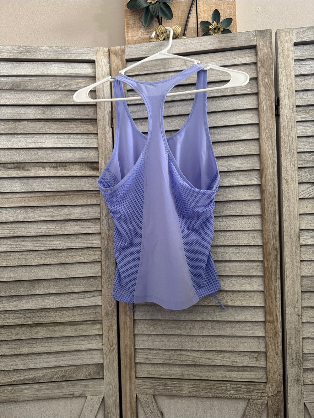 Athleta Lavender Racerback Workout Tank - Picture 3 of 7